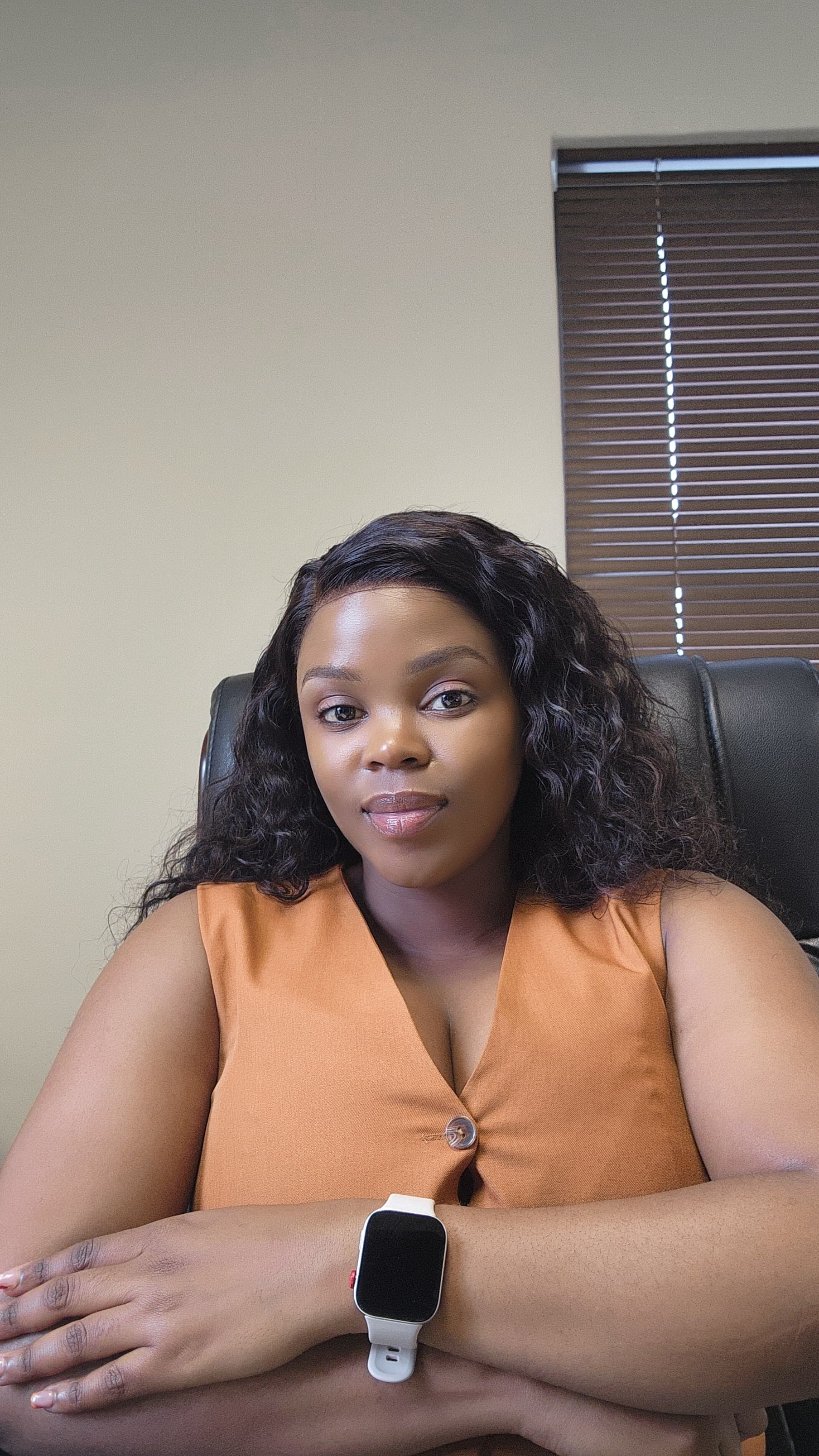 Professional portrait of Nosipho Ntuli, representative of OYCE TEP Company, wearing business attire in modern office setting